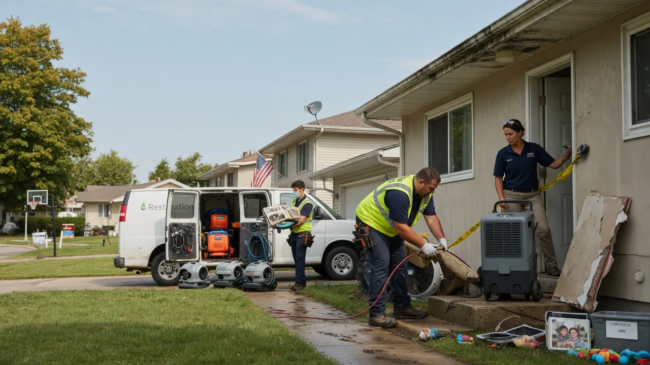 Water Damage Restoration in Bradley, SD near me